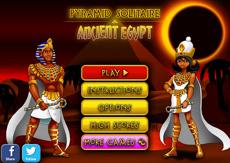 Solitaire Egypt Ancient Pyramid Solitaire Egypt Ancient Pyramid