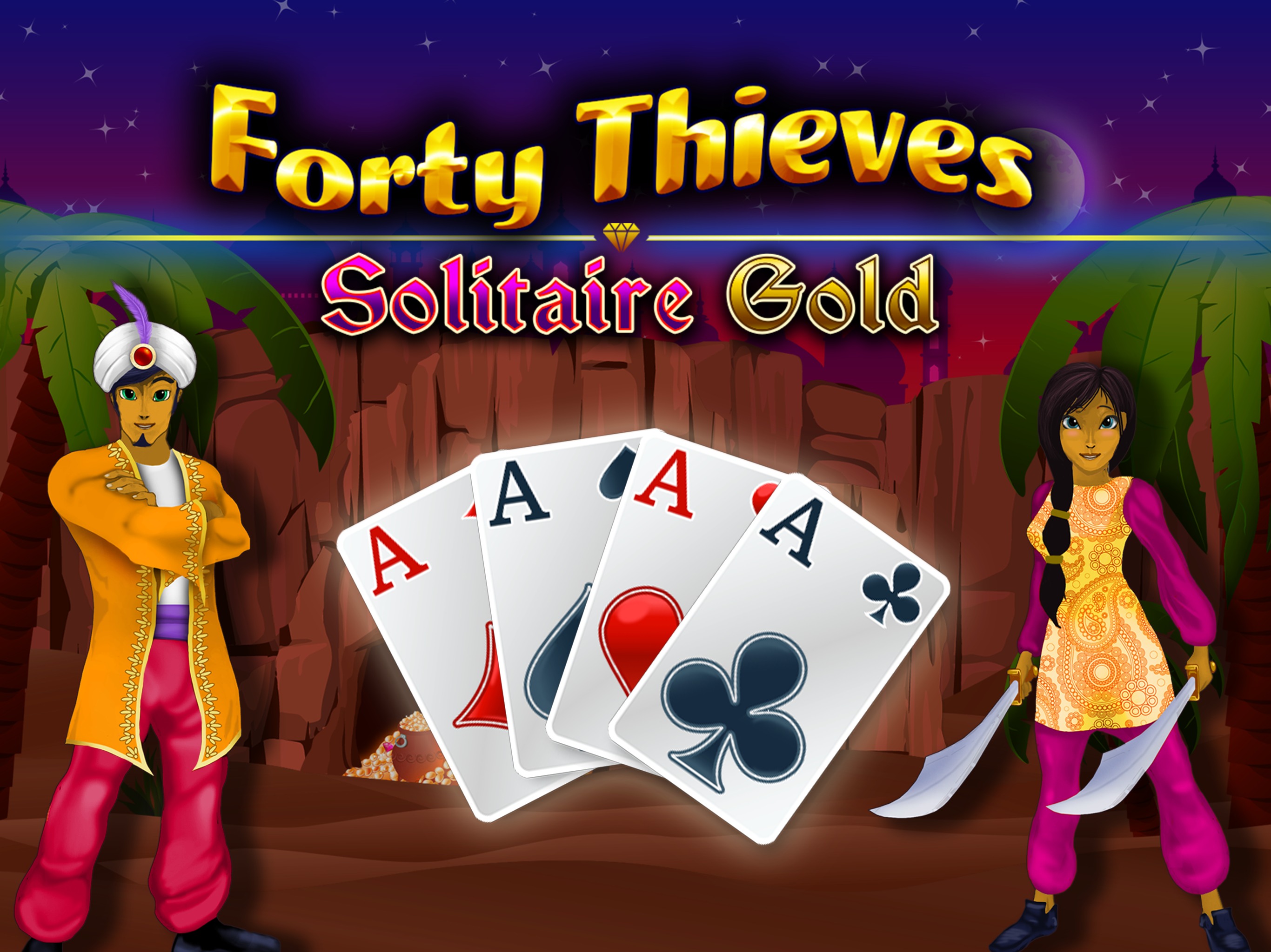 Forty Thieves Solitär