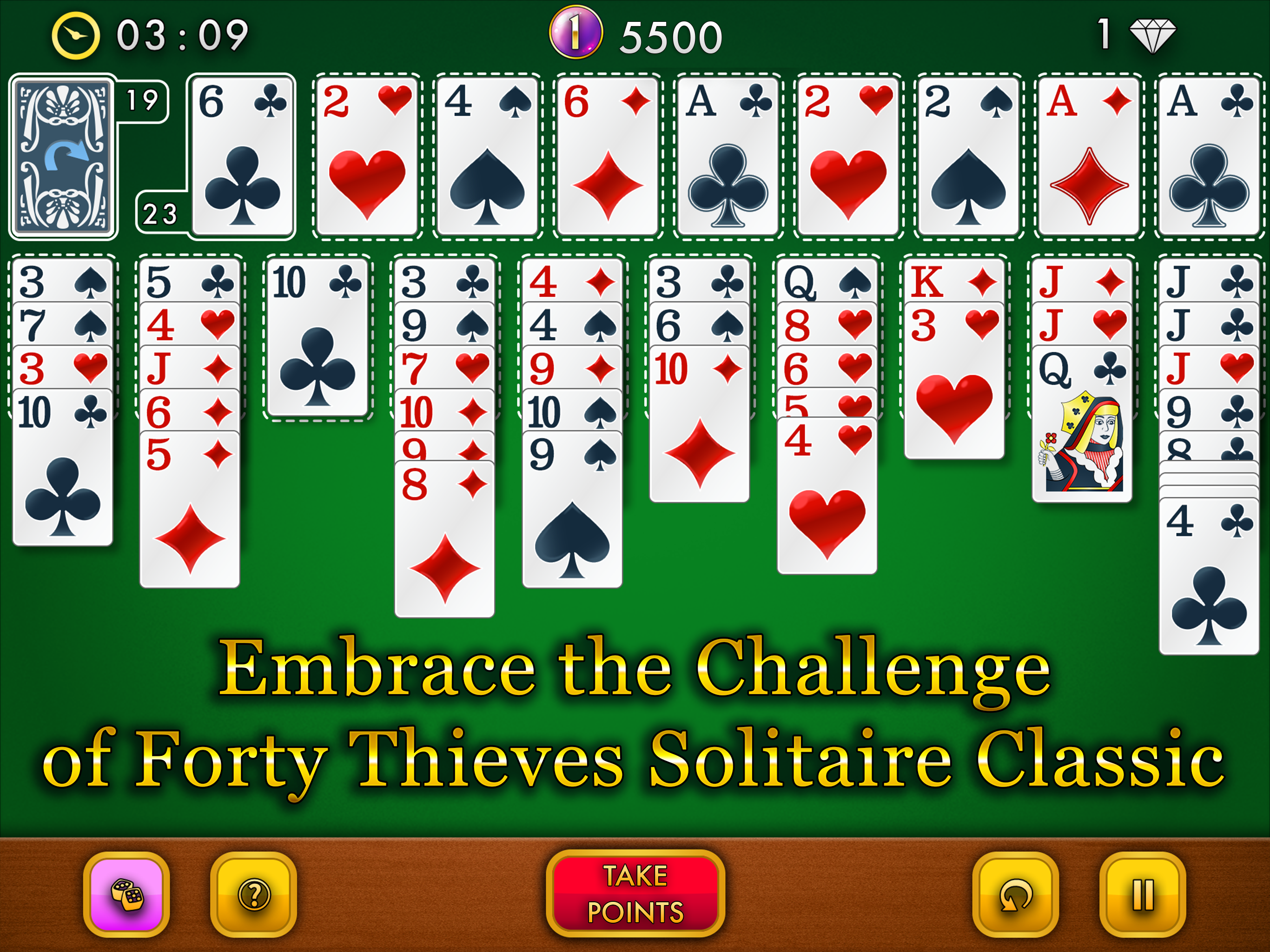 Forty Thieves Solitär Forty Thieves Solitär