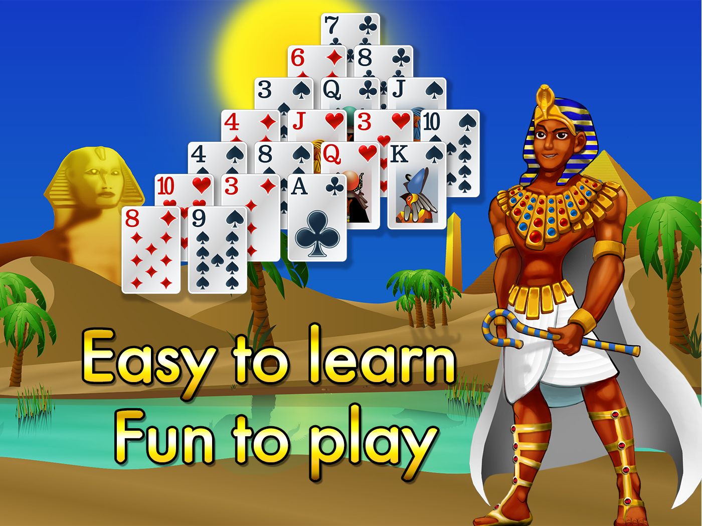 Pyramid Solitaire – Ancient Glowing Eye Games