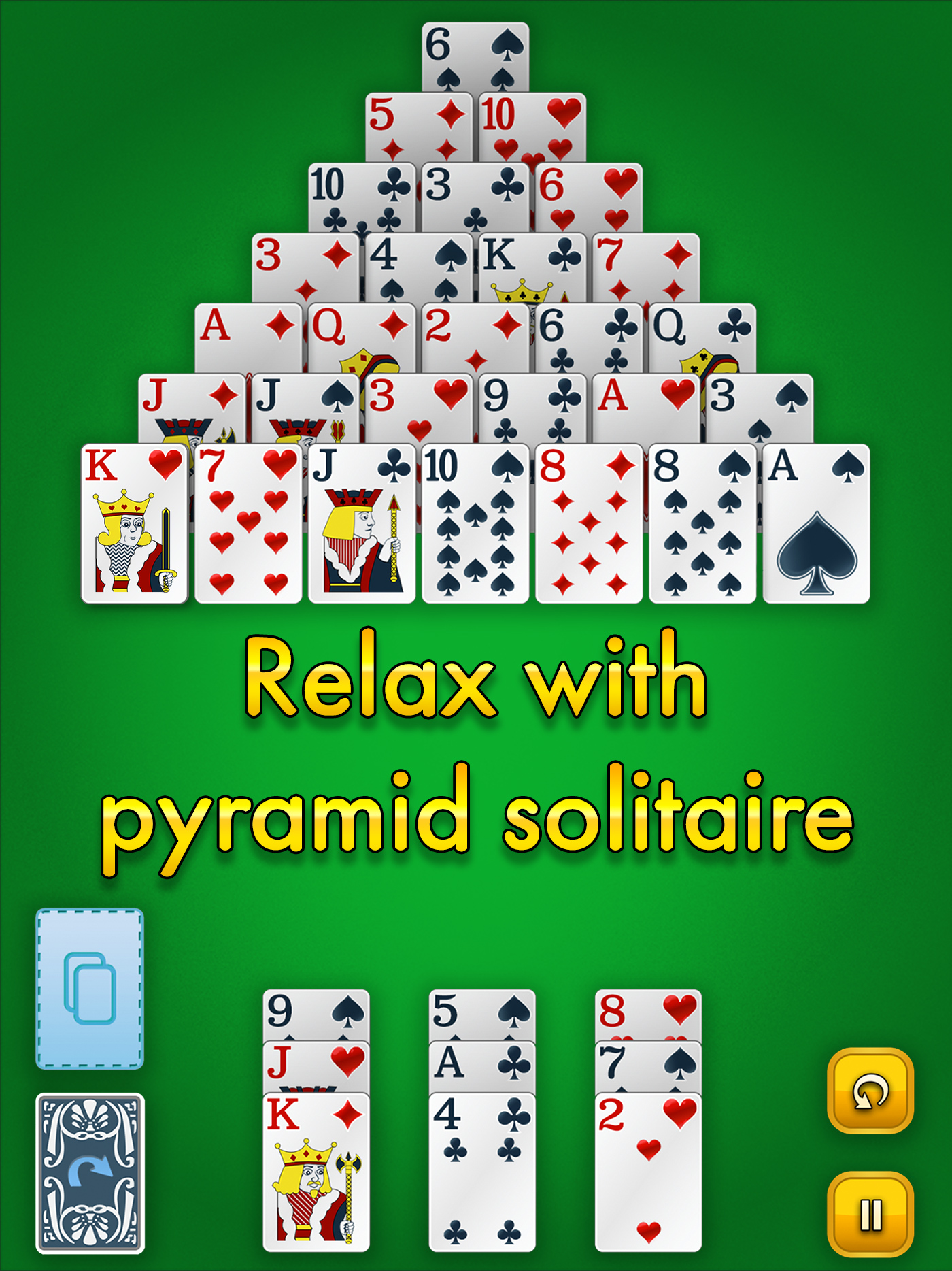 Pyramid Solitaire Classic Glowing Eye Games Pyramid Solitaire Classic Glowing Eye Games