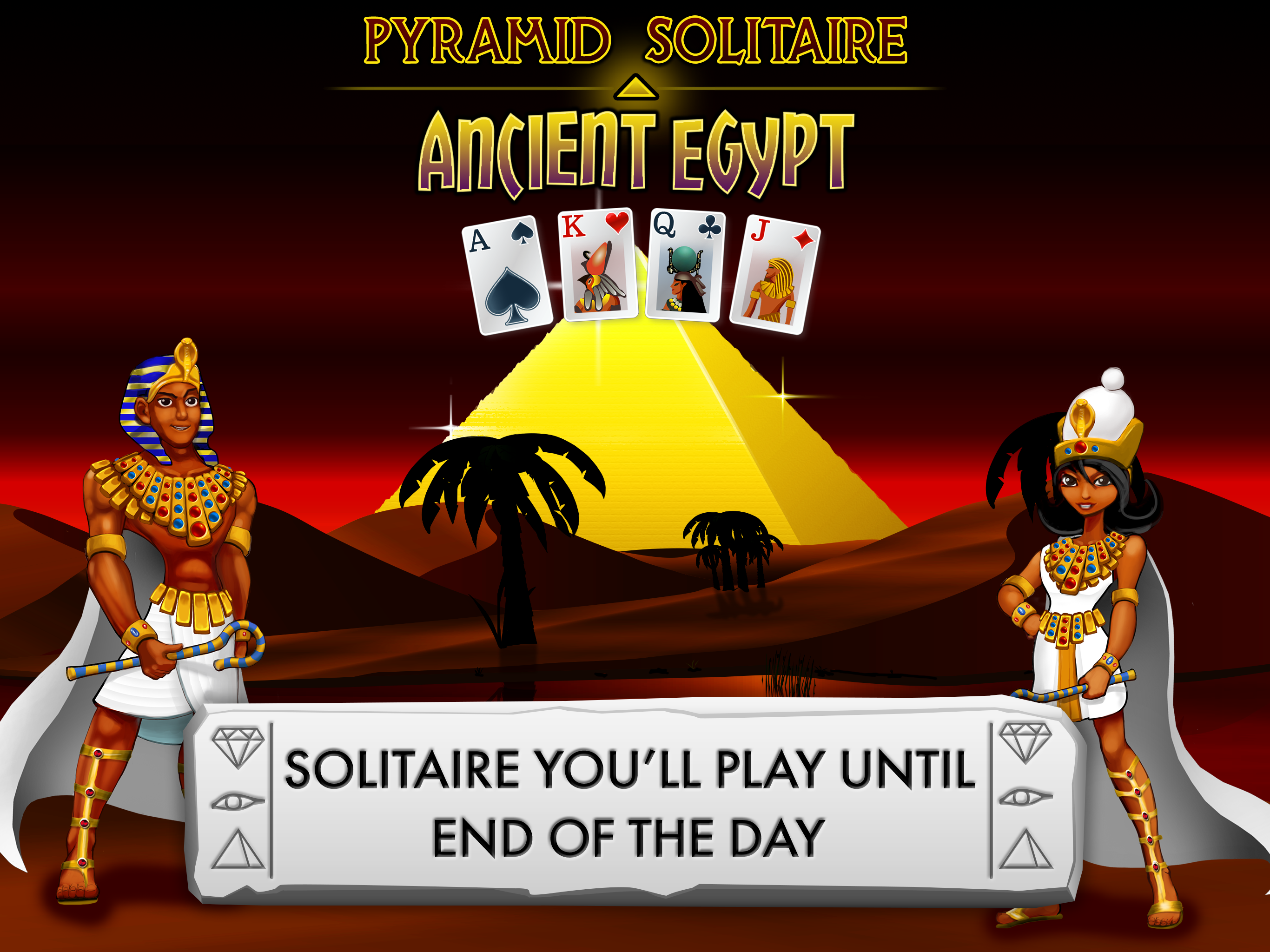 Pyramid Solitaire Full Screen